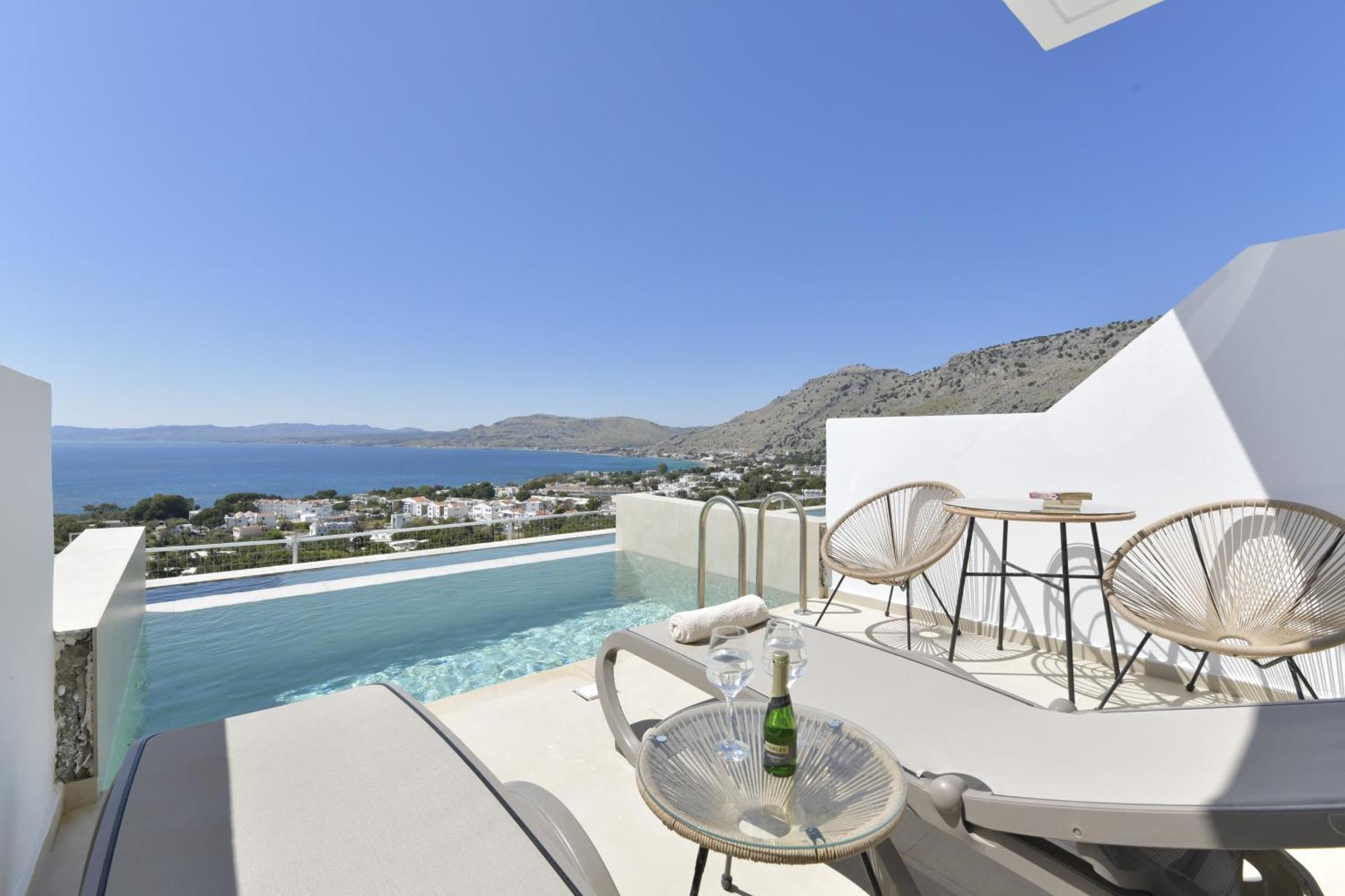 Aparthotel Lindos Nest Pefki Exterior foto