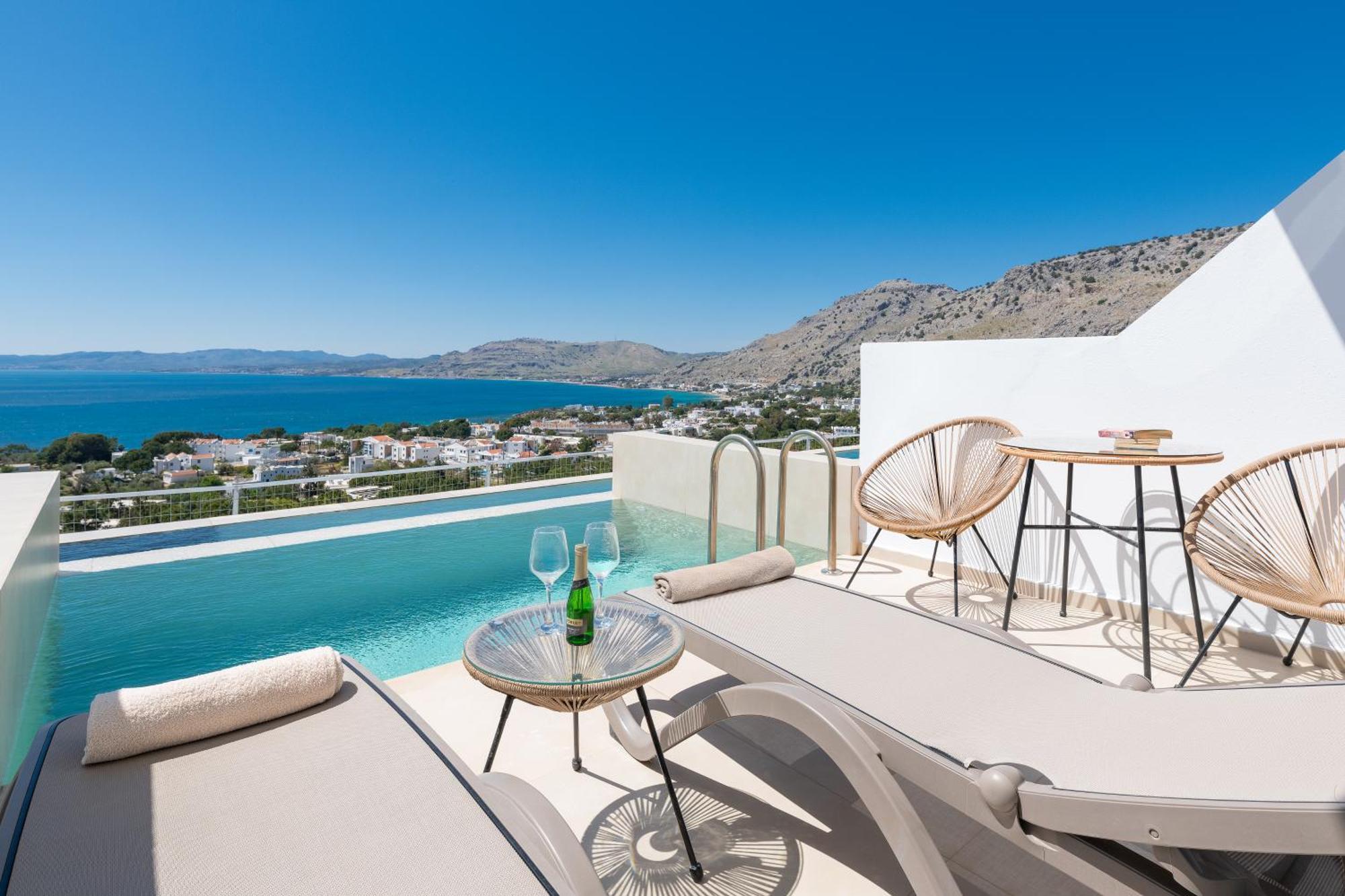 Aparthotel Lindos Nest Pefki Exterior foto